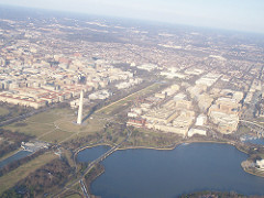 [Arial View of Washington, D.C.]