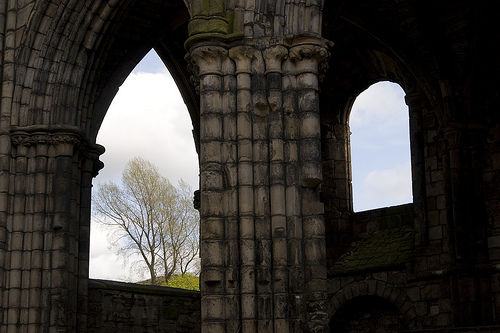 [Holyrood Abbey, Edinburgh, Scotland, UK.]