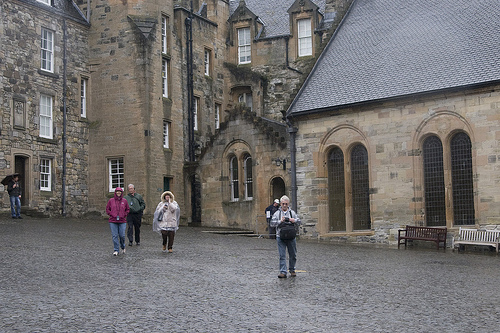 [Family, Stirling Castle, Stirling, Scotland, UK.]