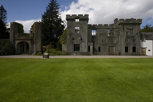 [Armandale Castle, Sleat, Isle of Skye, Scotland, UK.]